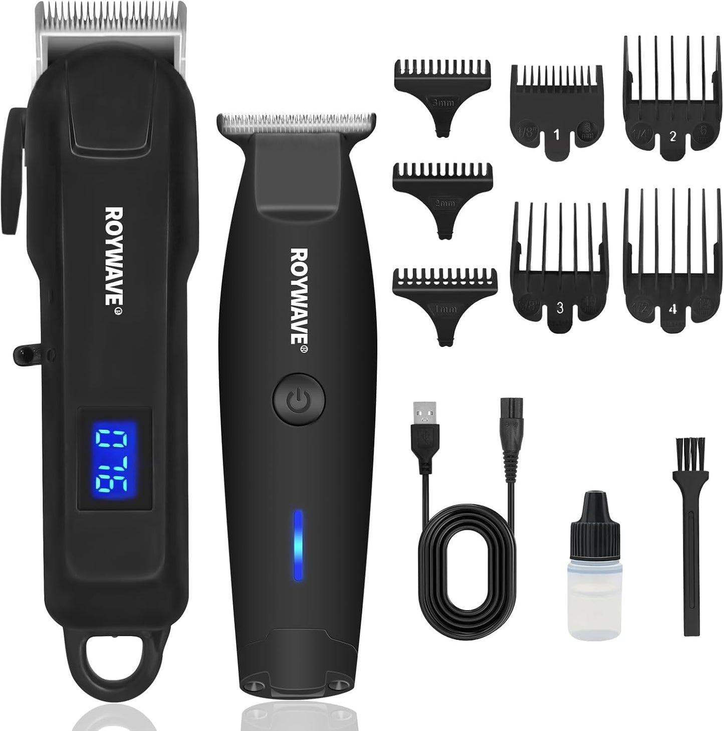 Hair Clippers and Trimmer Kit
