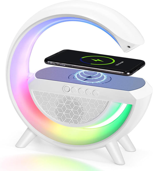 led wrieless charging speaker