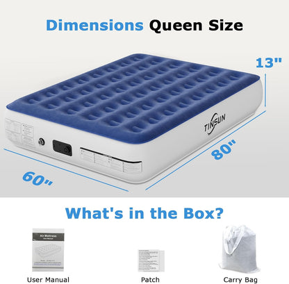 Air Mattress Queen with Built in Pump