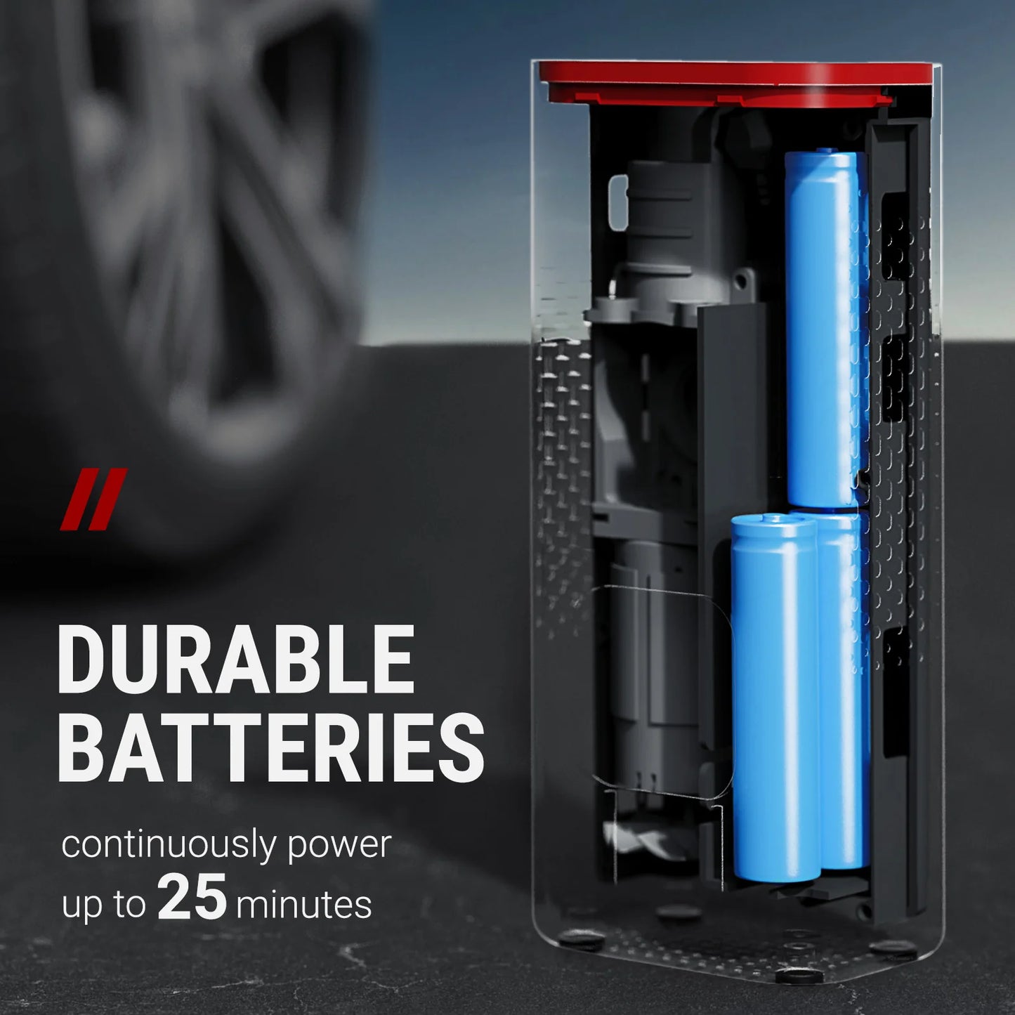 Multipurpose Air Compressor Portable for Car, Compact Bike Pump